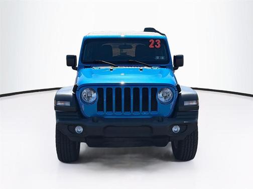 Hydro Blue Pearlcoat 2023 Jeep Wrangler Sport