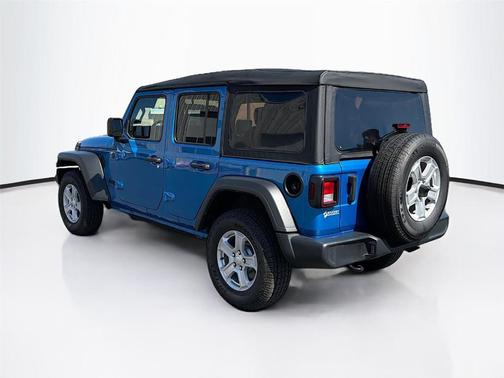 Hydro Blue Pearlcoat 2023 Jeep Wrangler Sport