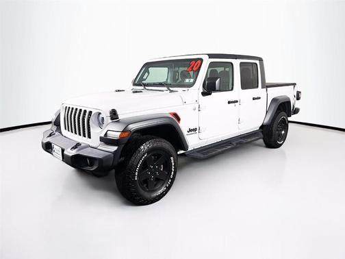 Bright White Clearcoat 2020 Jeep Gladiator Sport