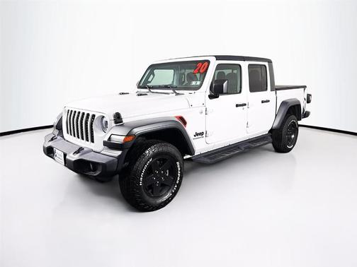Bright White Clearcoat 2020 Jeep Gladiator Sport