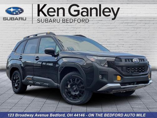 Crystal Black Silica 2026 Subaru Forester Wilderness