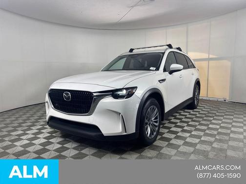 Rhodium White Premium 2024 Mazda CX-90 PHEV Preferred