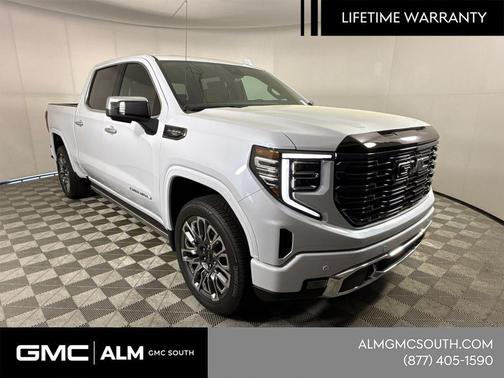 Glacier White Tricoat 2026 GMC Sierra 1500 Denali Ultimate