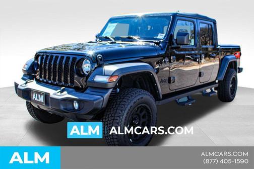 Black Clearcoat 2022 Jeep Gladiator Sport