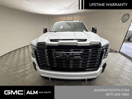 Glacier White Tricoat 2026 GMC Sierra 2500 Denali Ultimate