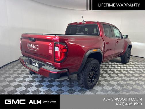 Volcanic Red Tintcoat 2026 GMC Canyon Elevation