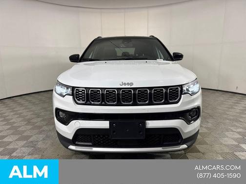 Bright White Clearcoat 2025 Jeep Compass Limited