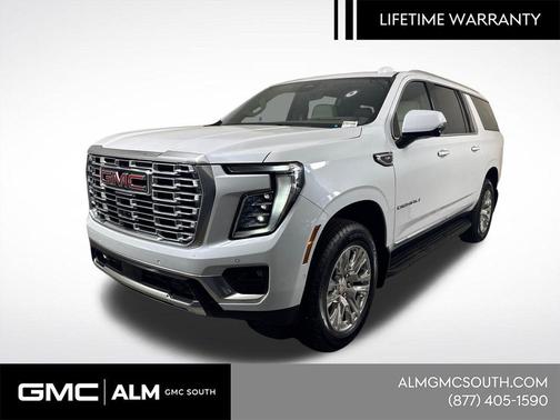 Glacier White Tricoat 2026 GMC Yukon XL Denali