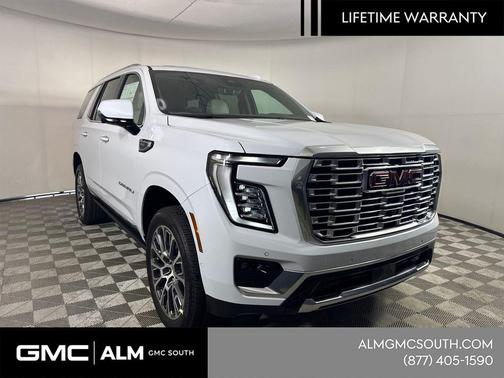 Glacier White Tricoat 2026 GMC Yukon Denali