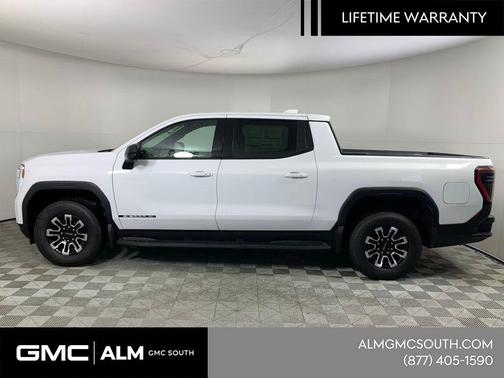Summit White 2026 GMC Sierra EV Standard Range Elevation