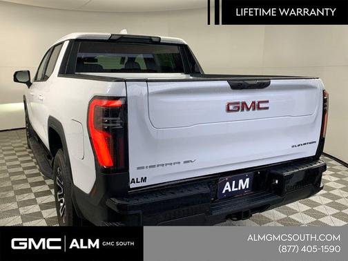 Summit White 2026 GMC Sierra EV Standard Range Elevation