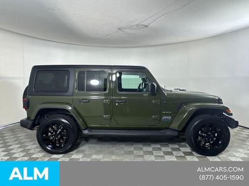 Sarge Green Clearcoat 2023 Jeep Wrangler 4xe Sahara