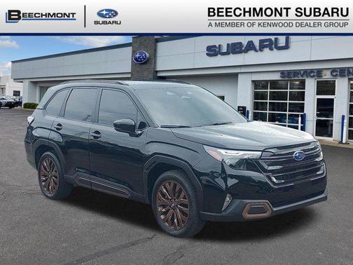 Crystal Black Silica 2025 Subaru Forester Sport