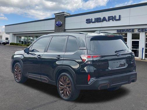 Crystal Black Silica 2025 Subaru Forester Sport