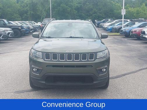 Olive Green Pearlcoat 2021 Jeep Compass Latitude