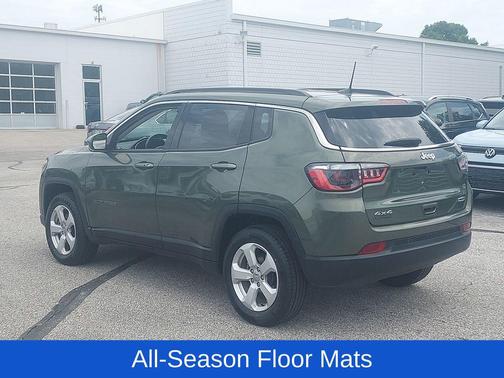 Olive Green Pearlcoat 2021 Jeep Compass Latitude