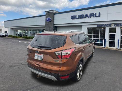 Canyon Ridge Metallic 2017 Ford Escape Titanium