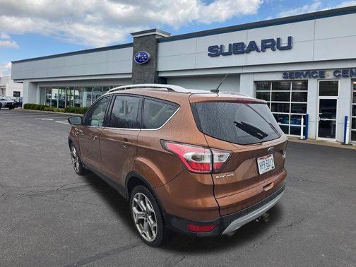 Canyon Ridge Metallic 2017 Ford Escape Titanium