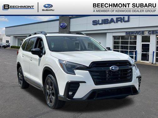 Crystal White Pearl 2025 Subaru Ascent Onyx Edition 7-Passenger