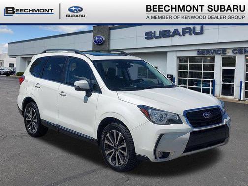 Crystal White Pearl 2017 Subaru Forester 2.0XT Touring