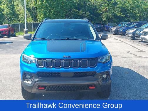 Laser Blue Pearlcoat 2022 Jeep Compass Trailhawk
