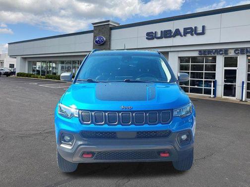 Laser Blue Pearlcoat 2022 Jeep Compass Trailhawk