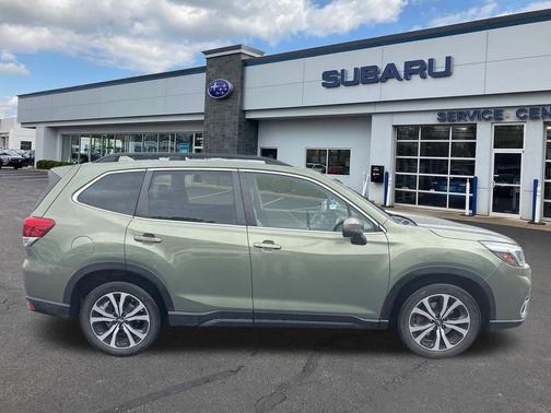Jasper Green Metallic 2020 Subaru Forester Limited