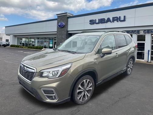 Jasper Green Metallic 2020 Subaru Forester Limited