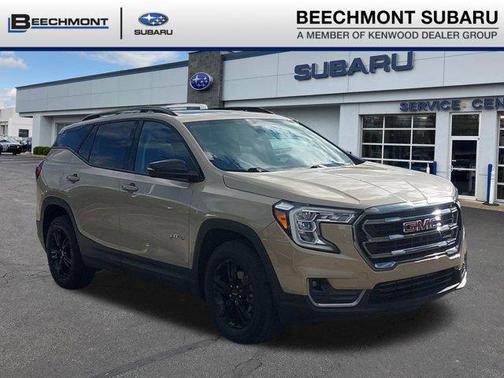 Desert Sand Metallic 2022 GMC Terrain AWD AT4