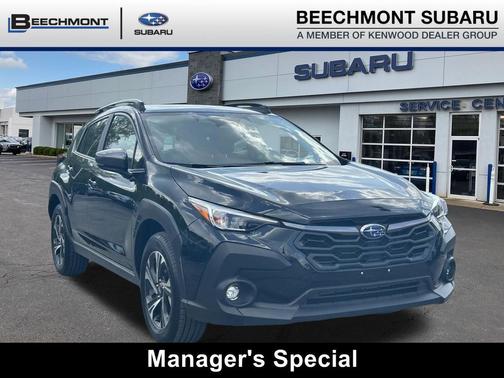 Crystal Black Silica 2025 Subaru Crosstrek Premium