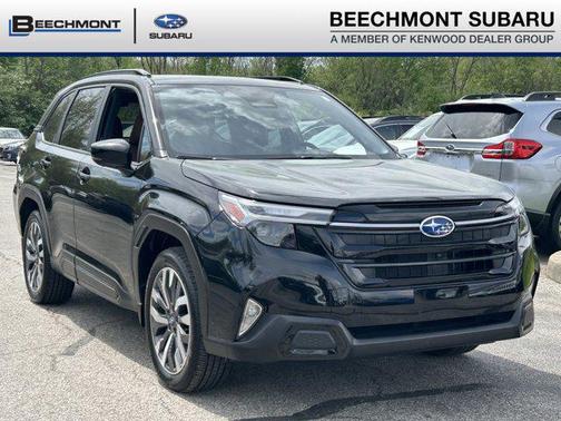 Crystal Black Silica 2025 Subaru Forester Touring