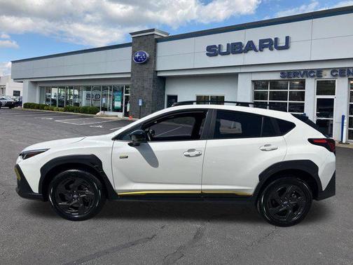 Crystal White Pearl 2025 Subaru Crosstrek Sport