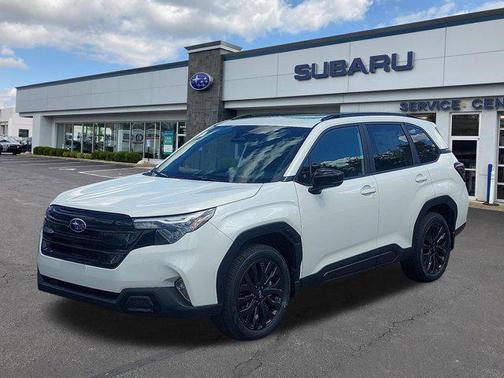 Crystal White Pearl 2026 Subaru Forester Sport