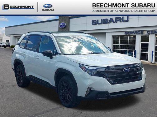 Crystal White Pearl 2026 Subaru Forester Sport