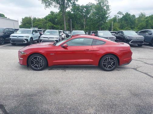 Rapid Red Metallic Tinted Clearcoat 2021 Ford Mustang GT