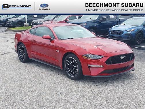 Rapid Red Metallic Tinted Clearcoat 2021 Ford Mustang GT