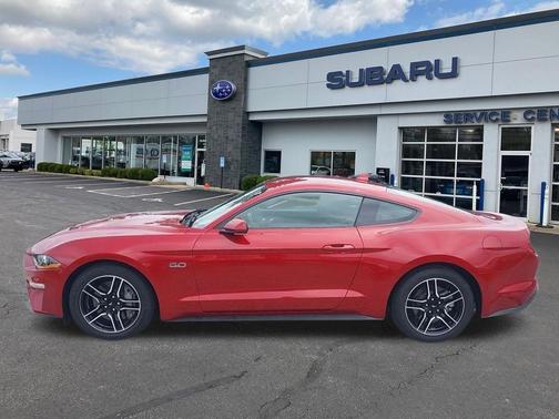 Rapid Red Metallic Tinted Clearcoat 2021 Ford Mustang GT