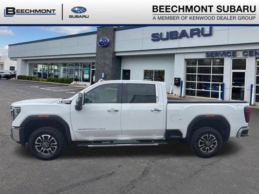 Summit White 2025 GMC Sierra 2500 SLT