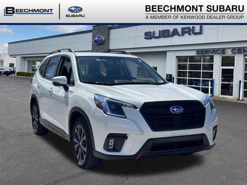 Crystal White Pearl 2024 Subaru Forester Sport