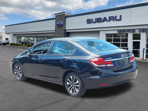 Crystal Black Pearl 2013 Honda Civic EX