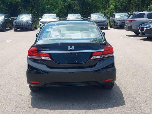 Crystal Black Pearl 2013 Honda Civic EX