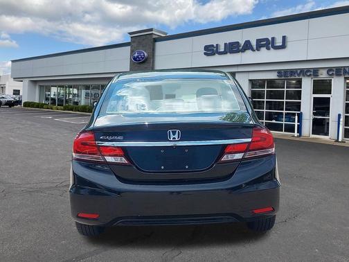 Crystal Black Pearl 2013 Honda Civic EX