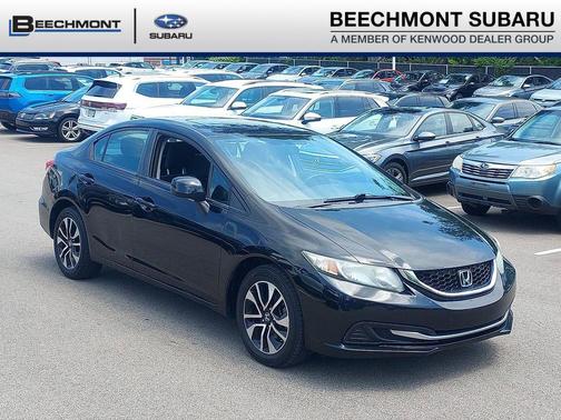 Crystal Black Pearl 2013 Honda Civic EX