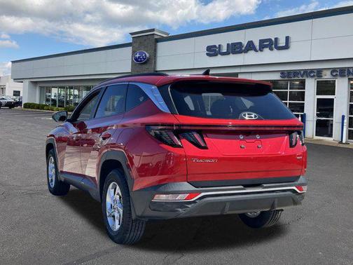 Calypso Red 2022 Hyundai TUCSON SEL
