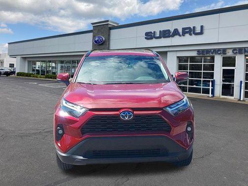 Ruby Flare Pearl 2024 Toyota RAV4 Hybrid XLE Premium