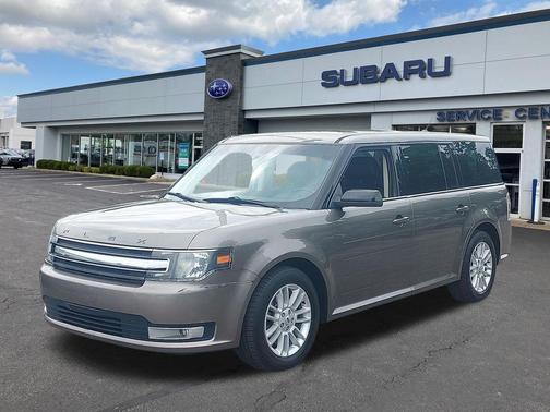Mineral Gray Metallic 2014 Ford Flex SEL