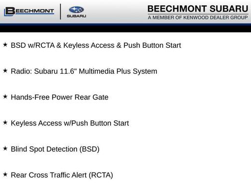 Crystal White Pearl 2025 Subaru Outback Premium