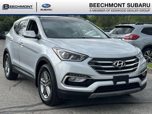Sparkling Silver 2018 Hyundai Santa Fe Sport 2.4L