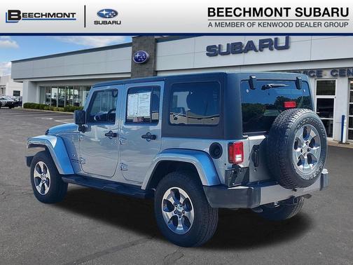 Billet Silver Metallic Clearcoat 2016 Jeep Wrangler Unlimited Sahara