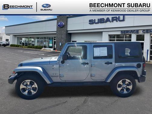 Billet Silver Metallic Clearcoat 2016 Jeep Wrangler Unlimited Sahara